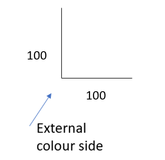 100 x 100 Angle Flashing