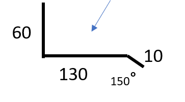 Under Flashing to suit Corrugated