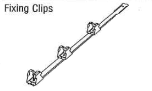 Fixing Clips No Fasteners (40 per box)