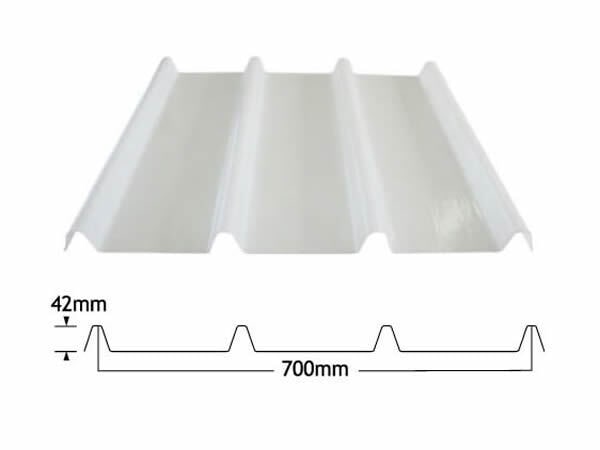 Fibreglass Roof Sheeting - Suit Speed Ultra Deck